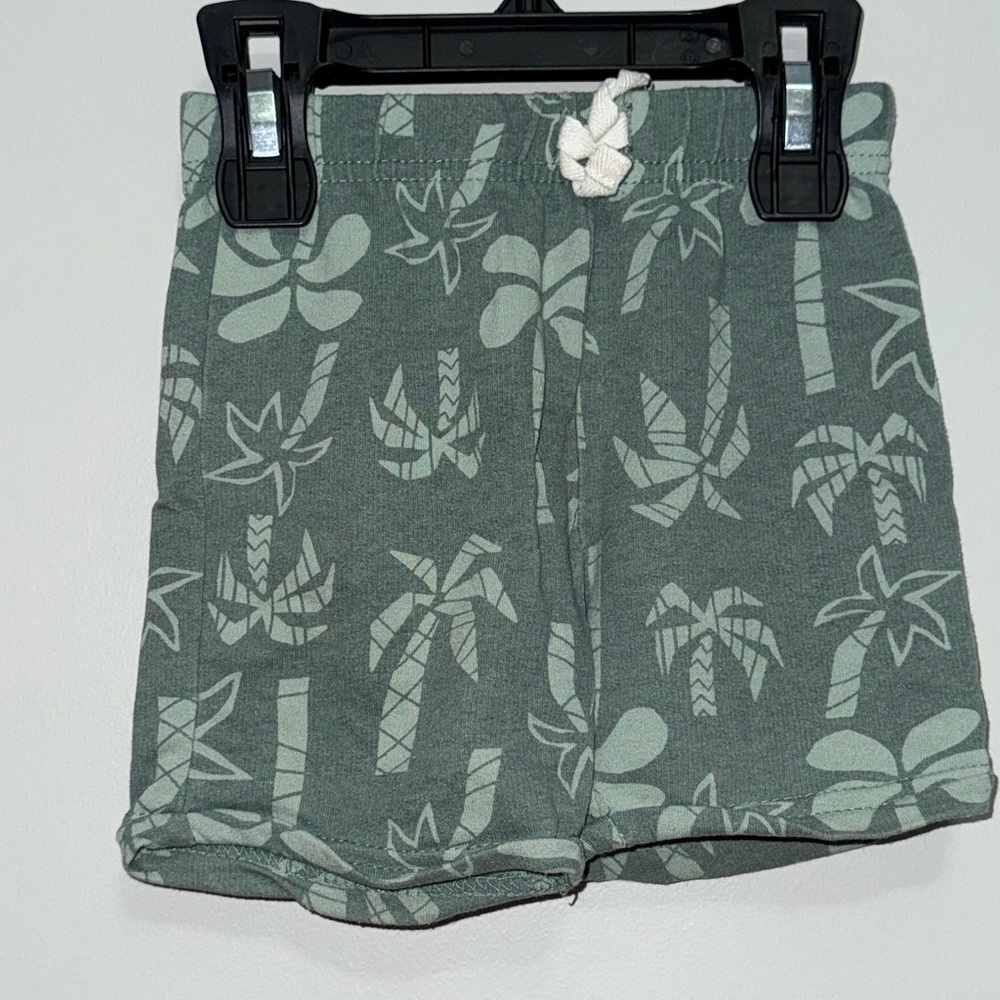 Tropical Print Kids Shorts